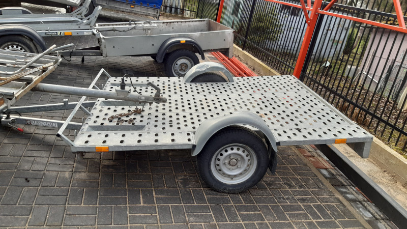 RB 1108 Motovedējs piekabe noma